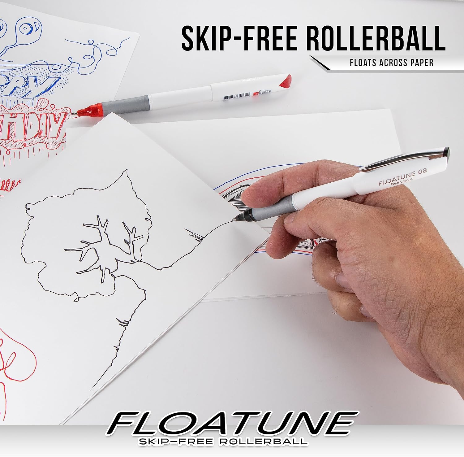 Thumbnail 6 de Pentel Rollerball Pen, 0.8 mm