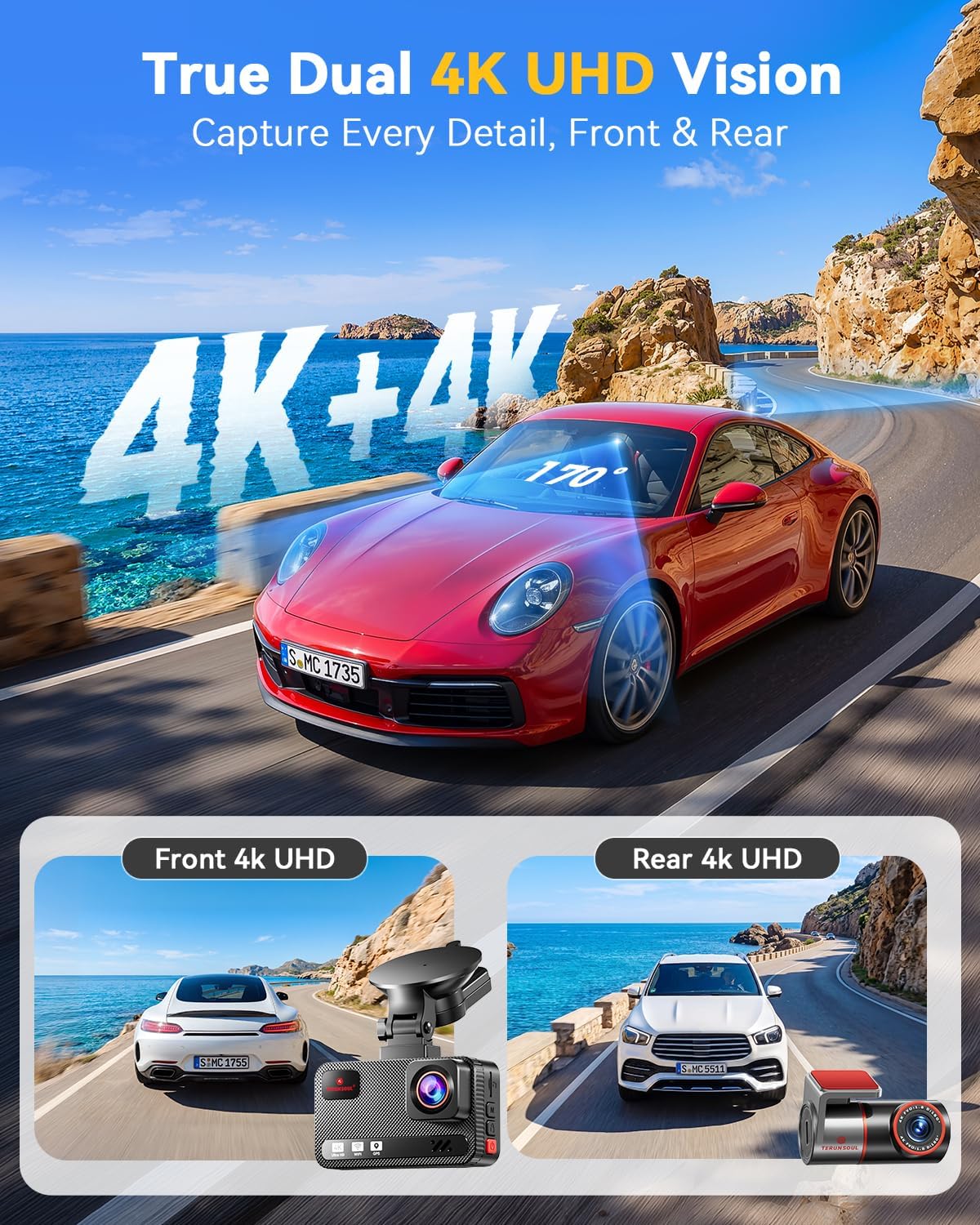Detalle de Terunsoul Dash Cam 128GB Card