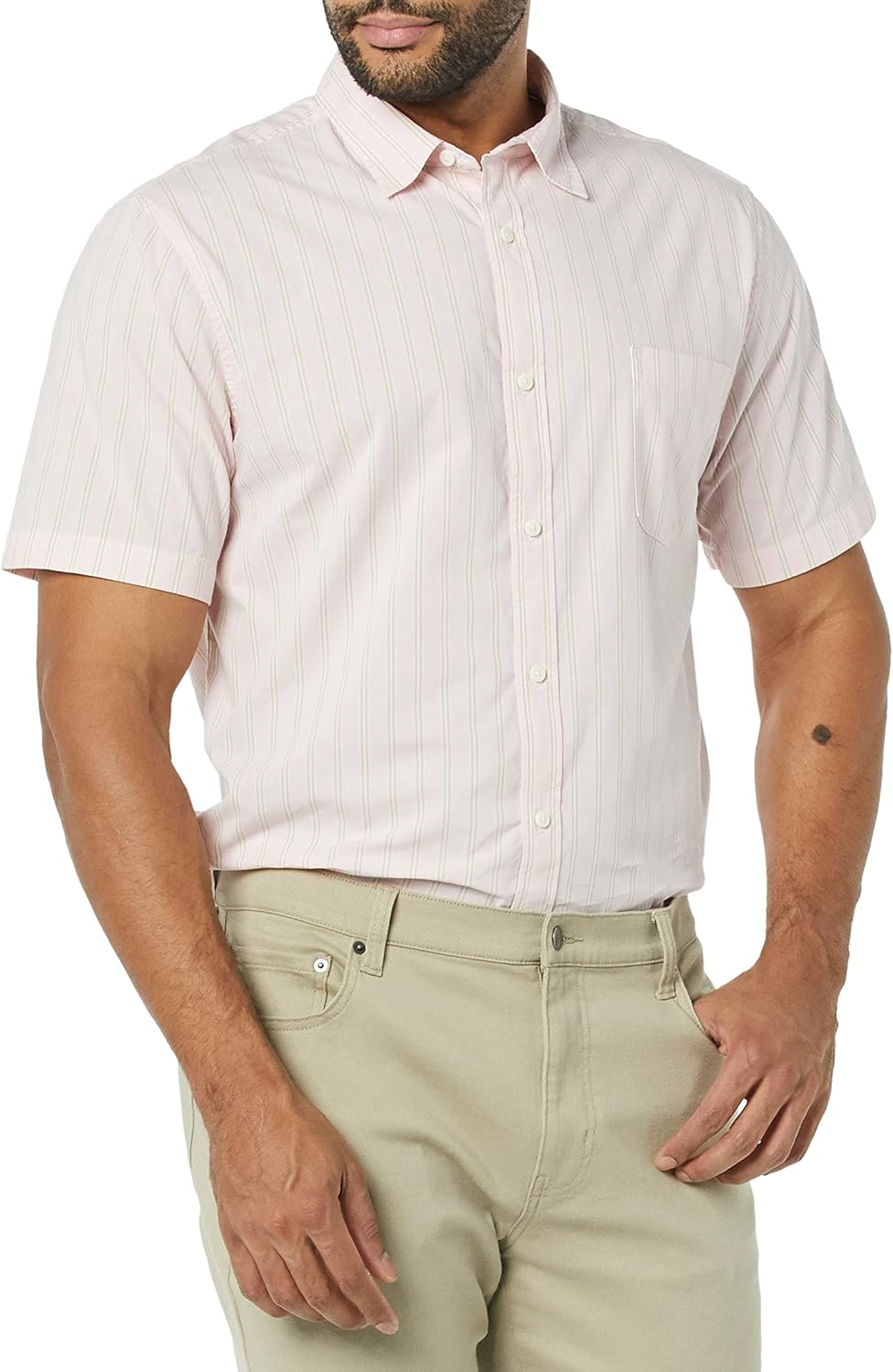Thumbnail 6 de Amazon Essentials Men’s Slim-Fit Short-Sleeve Poplin Shirt