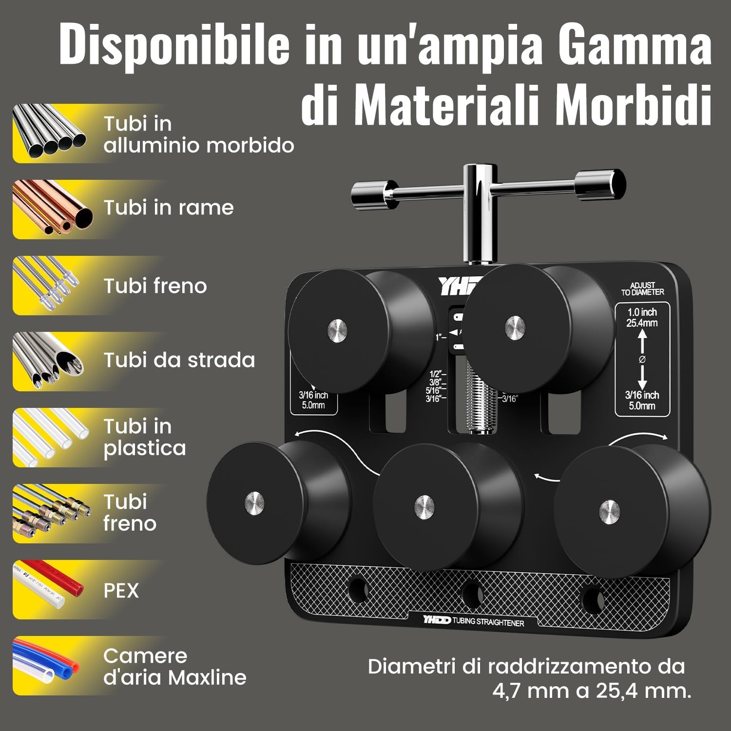 Thumbnail 1 de YHDD Raddrizzatore per Tubi