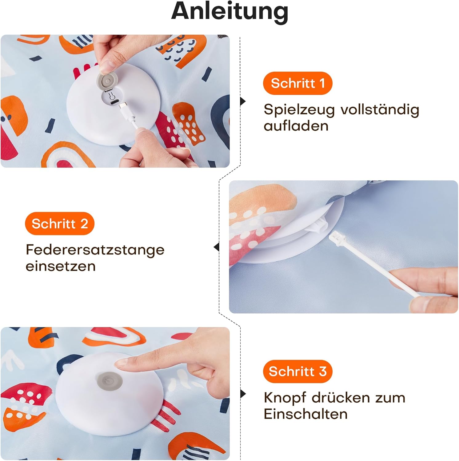 Thumbnail 5 de Potaroma Interaktives Katzenspielzeug 2 Stunden 🐱