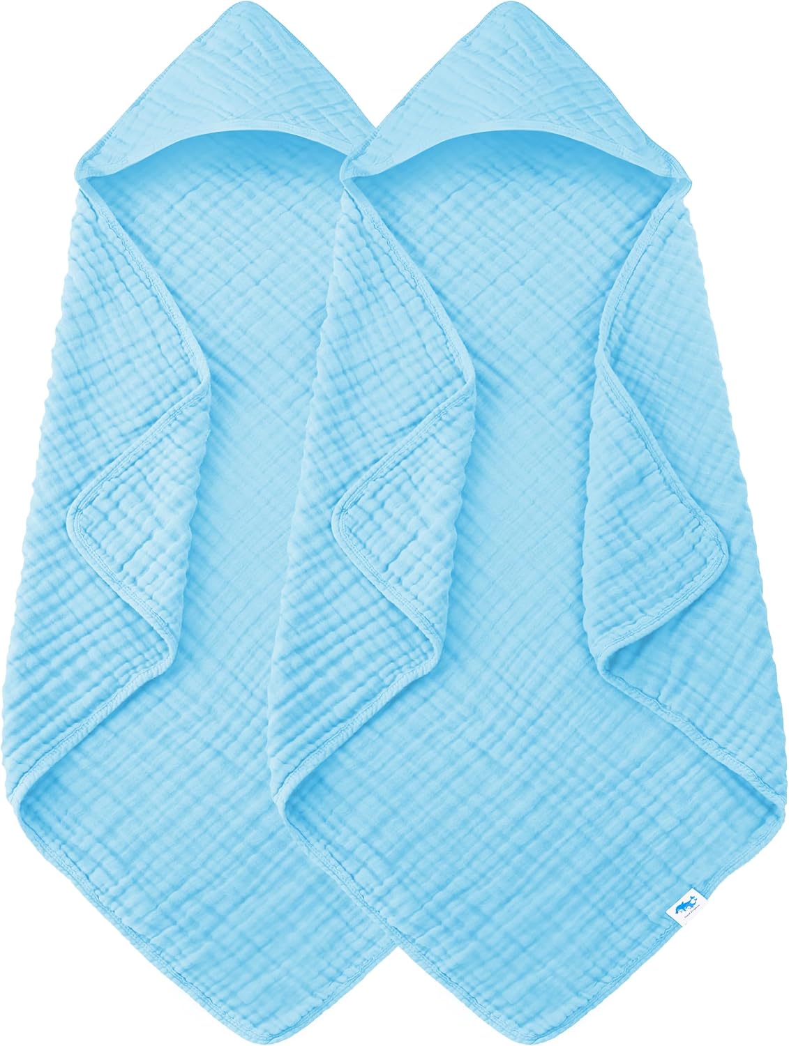 Detalle de SWEET DOLPHIN Hooded Baby Towels 32 x 32 inches