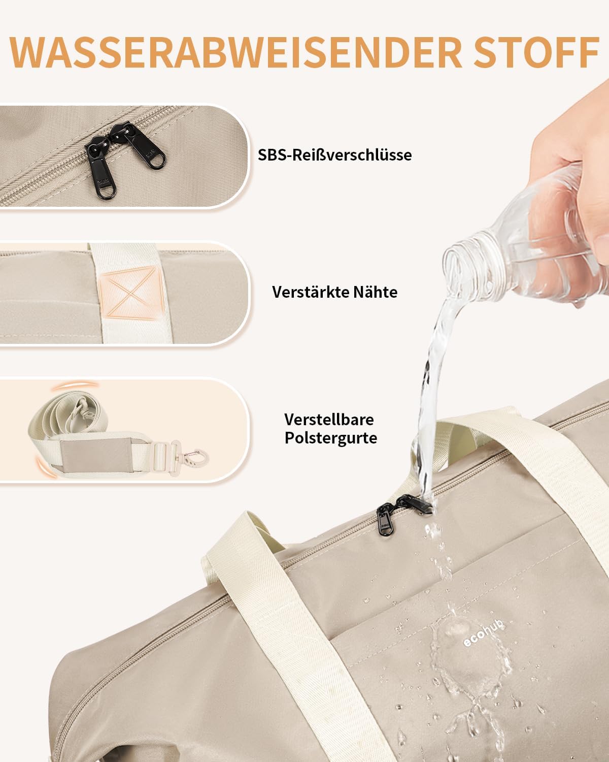 Thumbnail 6 de ECOHUB 30L Reisetasche Handgepäck