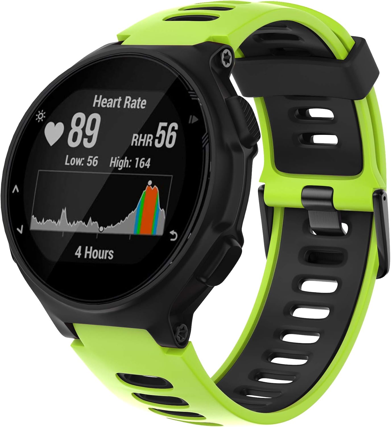 ANBEST cinturino silicone per Garmin 180-220 mm