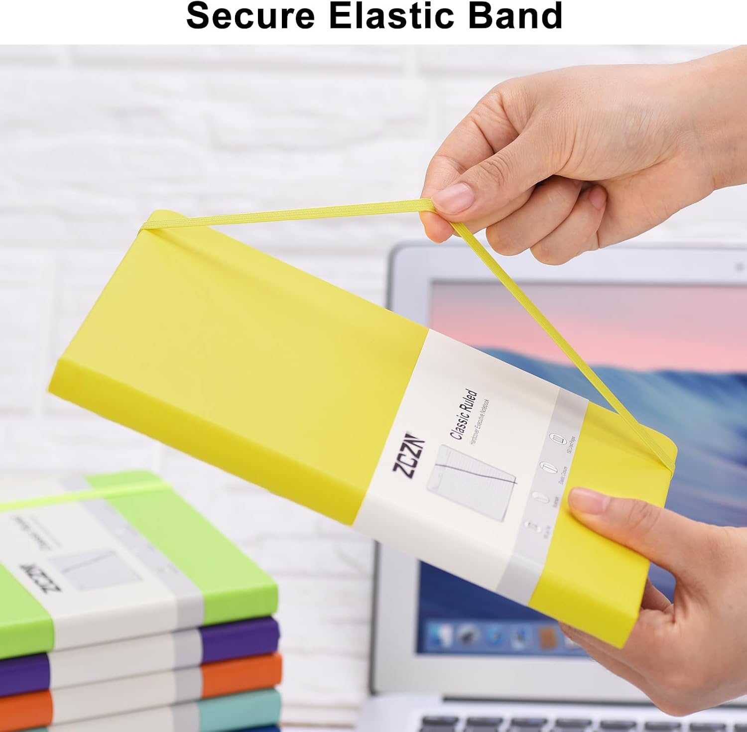 Thumbnail 5 de ZCZN A5 Lined Journal Notebook 8-Pack