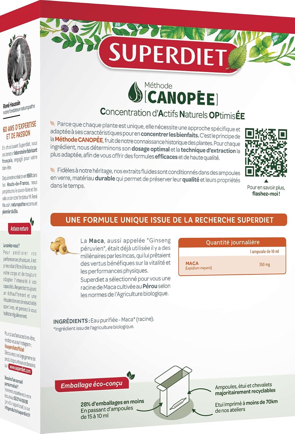 Thumbnail 2 de SUPERDIET Maca BIO 20 ampoules 10ml
