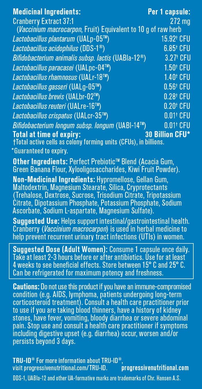 Thumbnail 6 de Progressive 1019 Perfect Probiotic for Women, 30 Billion CFU, 10 Strains
