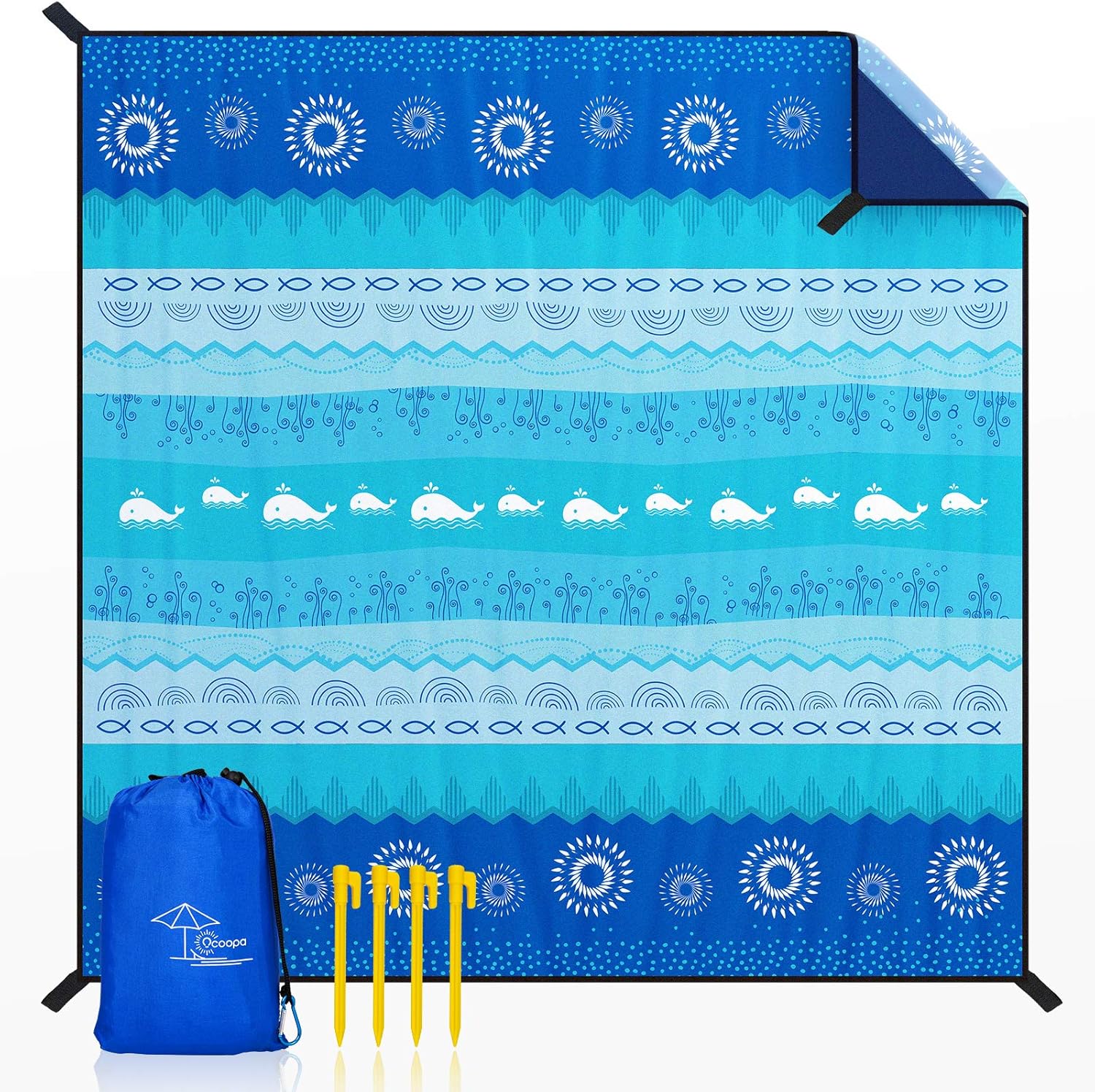 Thumbnail 6 de OCOOPA Stranddecke sandfrei – Extra groß, wasserdicht, leicht und tragbar