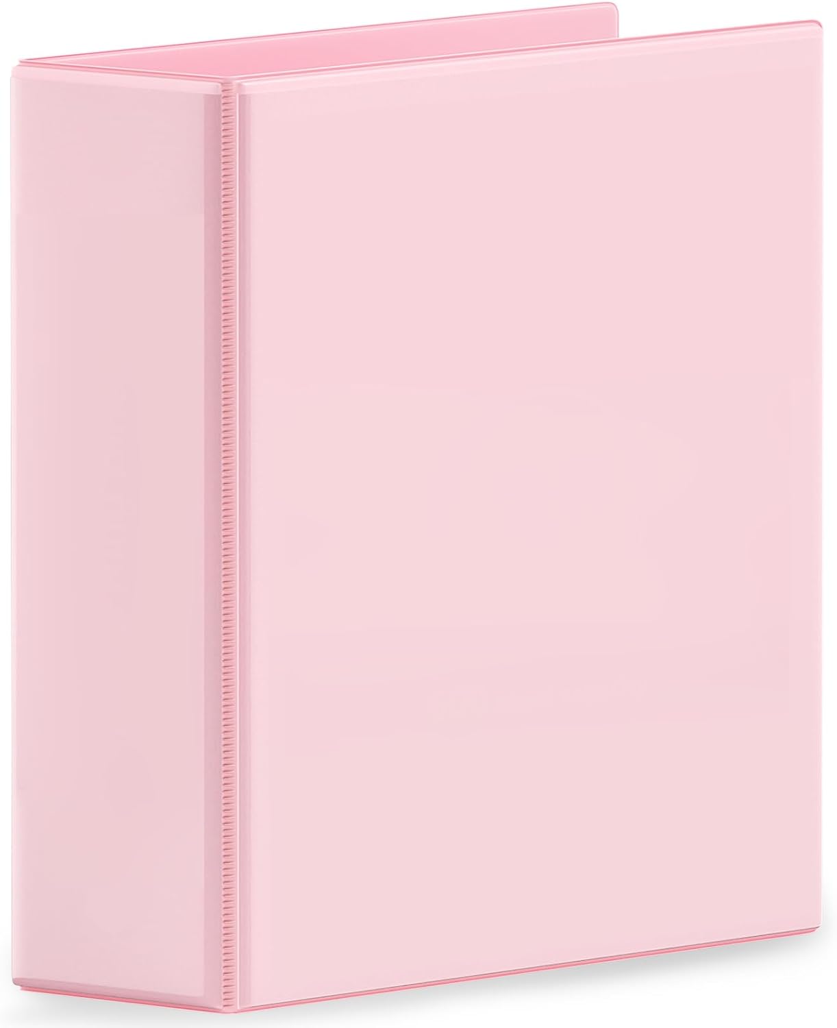 Detalle de SUNEE 3-Inch 3-Ring Binder, Pink, PVC-Free, Letter Size, Clear-View Pockets
