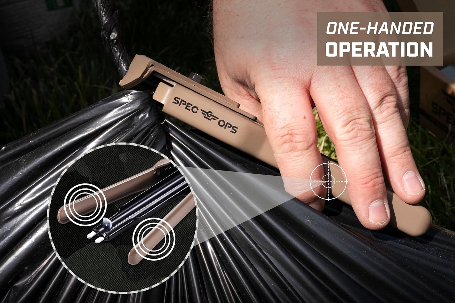 Detalle 2 de Spec Ops Auto-Feed Hog Ring Pliers 16-Gauge