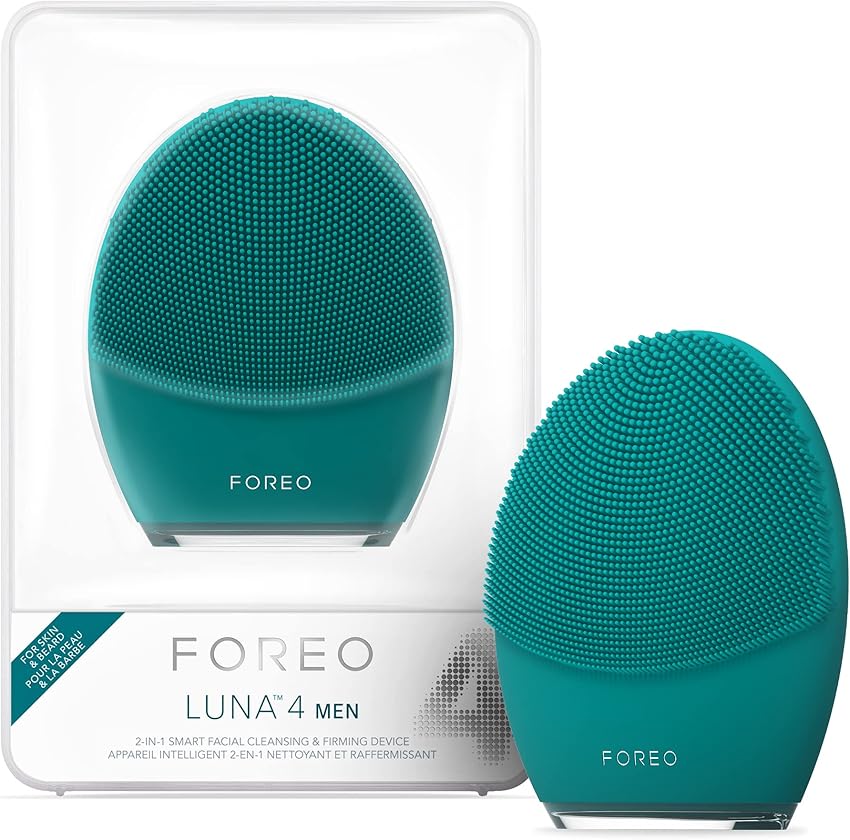 Detalle de FOREO LUNA 4 MEN cepillo facial impermeable