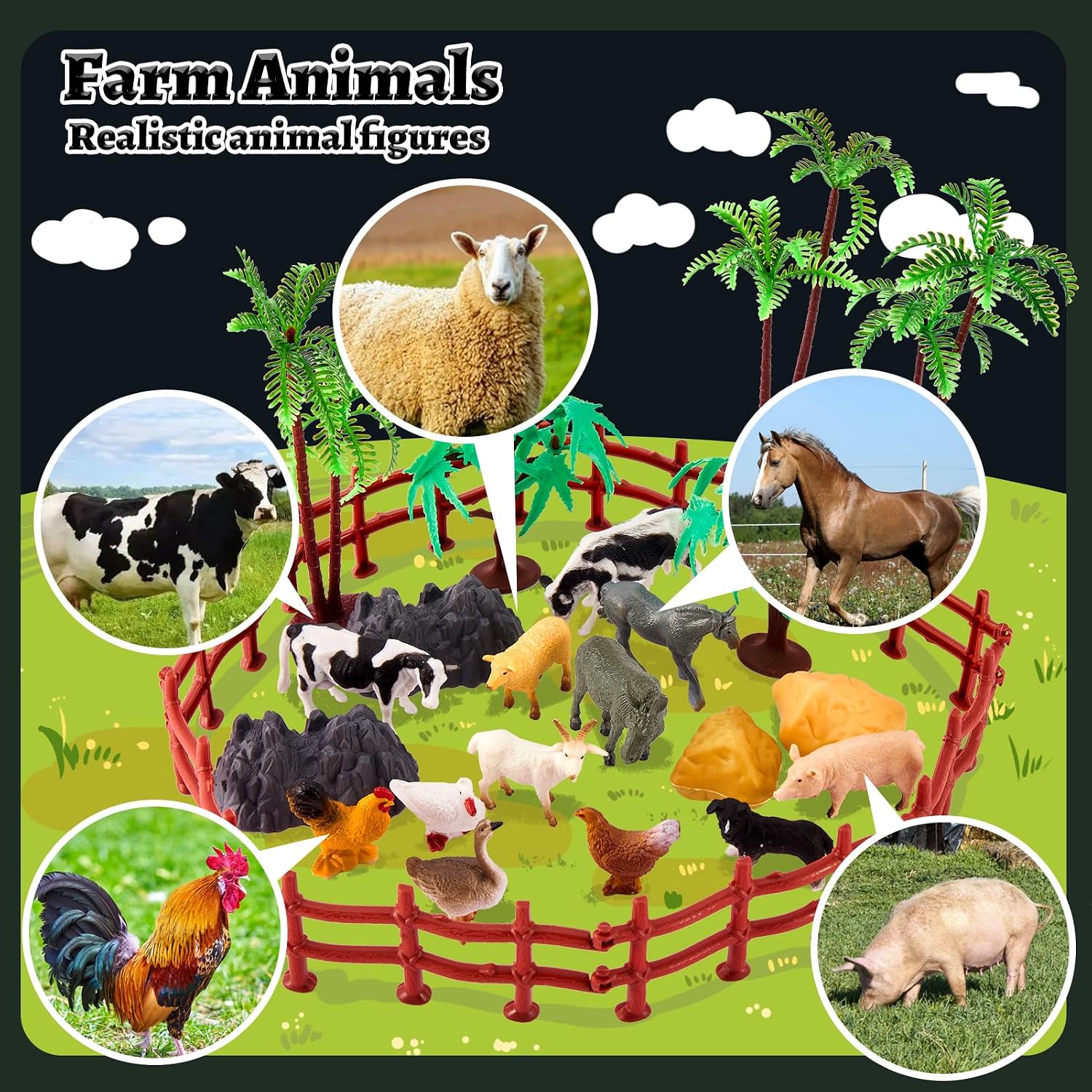 Thumbnail 3 de TOEY PLAY 3 in 1 Animals Toys