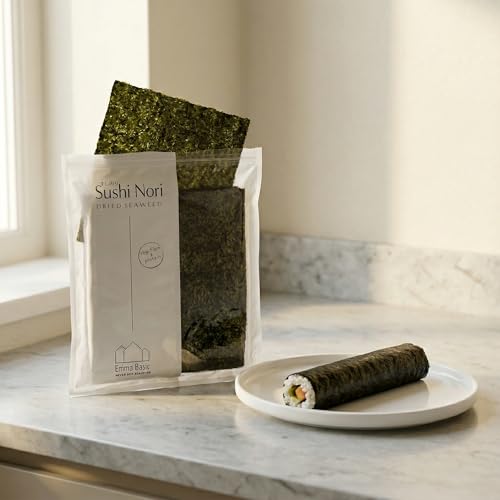 Thumbnail 3 de Emma Basic Sushi Nori Seetang (40 Blatt) – jung, knusprig und proteinreich