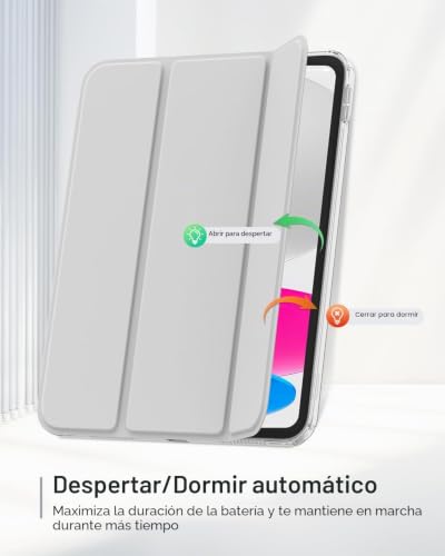 Thumbnail 6 de MoKo Funda para iPad A16 y iPad 10.9/11 pulgadas (Generación 11/10) — Plata