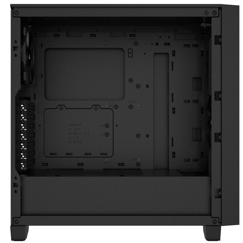 Detalle 2 de Corsair 3000D AIRFLOW Cristal Templado USB 3.0 Negra Fire Edition – Opinión de compra