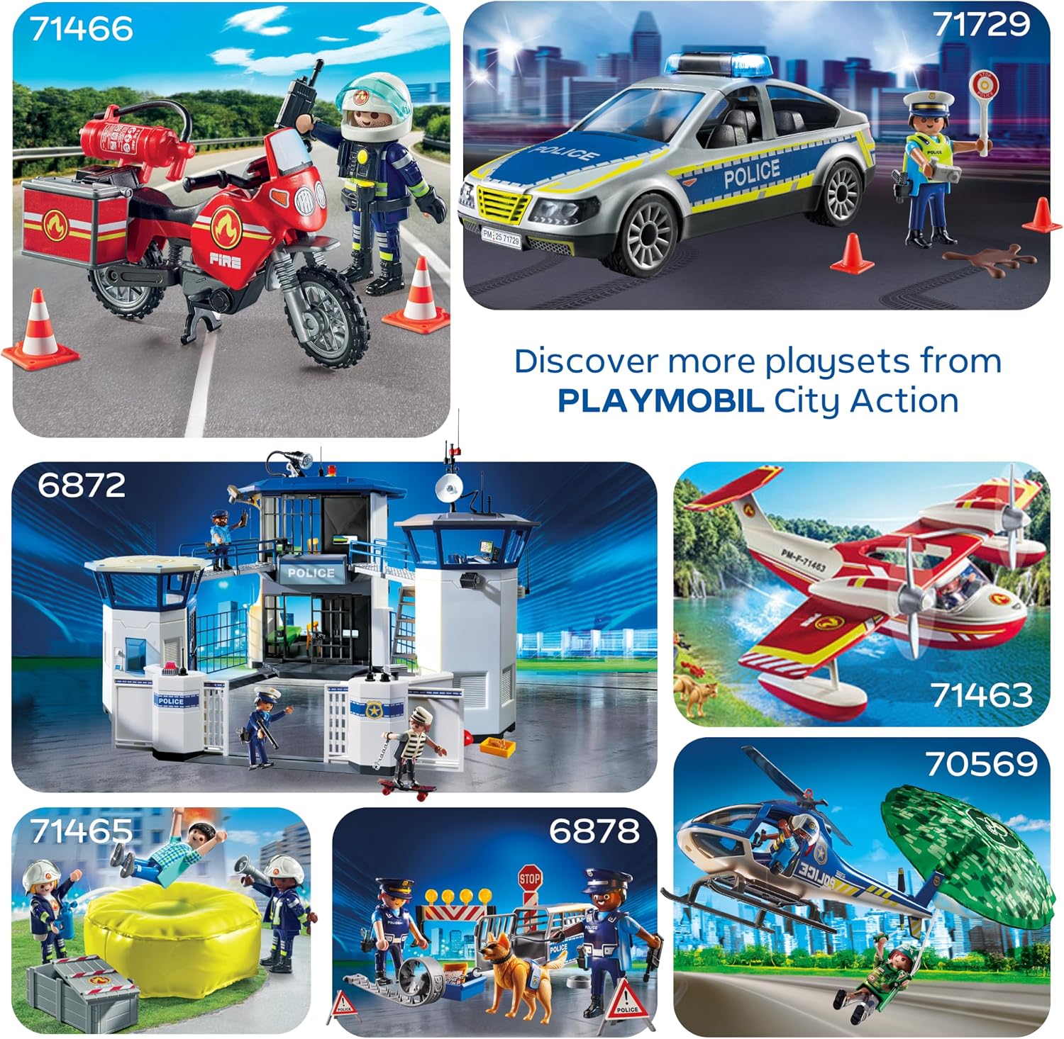 Thumbnail 4 de Playmobil City Action Police Diver with Treasure (72078) – 2 figures, underwater scooter & sea life