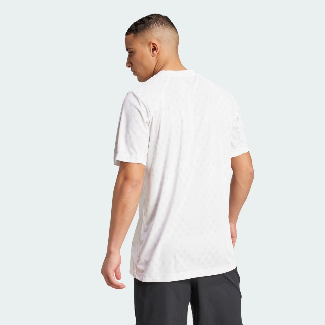 Thumbnail 1 de Camiseta Club Tennis Climacool Graphic de adidas en blanco