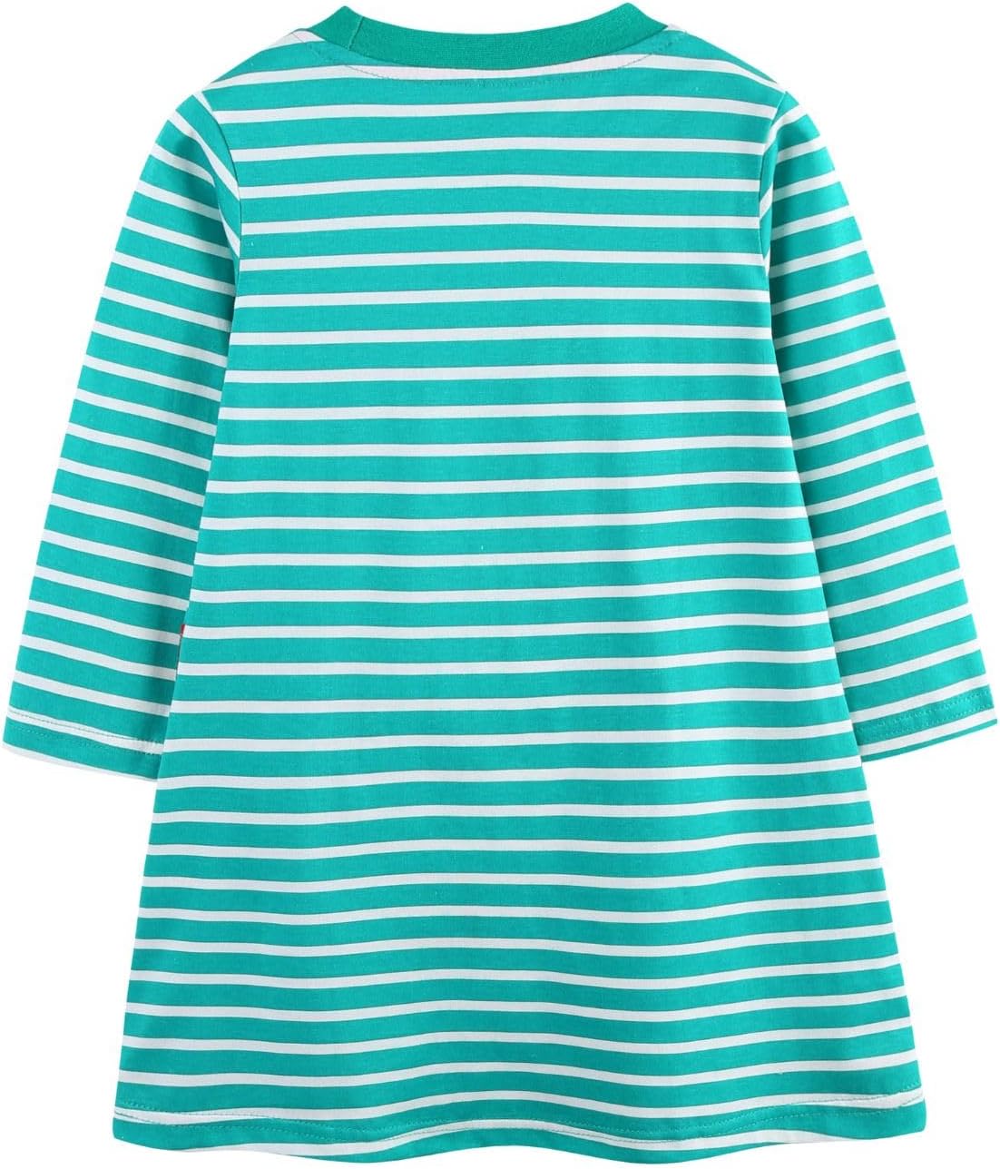 Detalle 2 de HILEELANG Toddler Girl Striped Cotton Dress