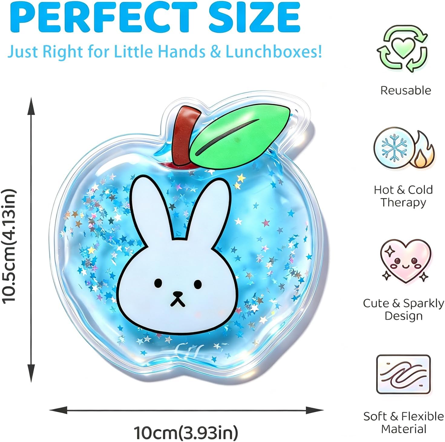 Detalle 2 de Boo Boo Kids’ Gel Ice Packs, 4 Pack