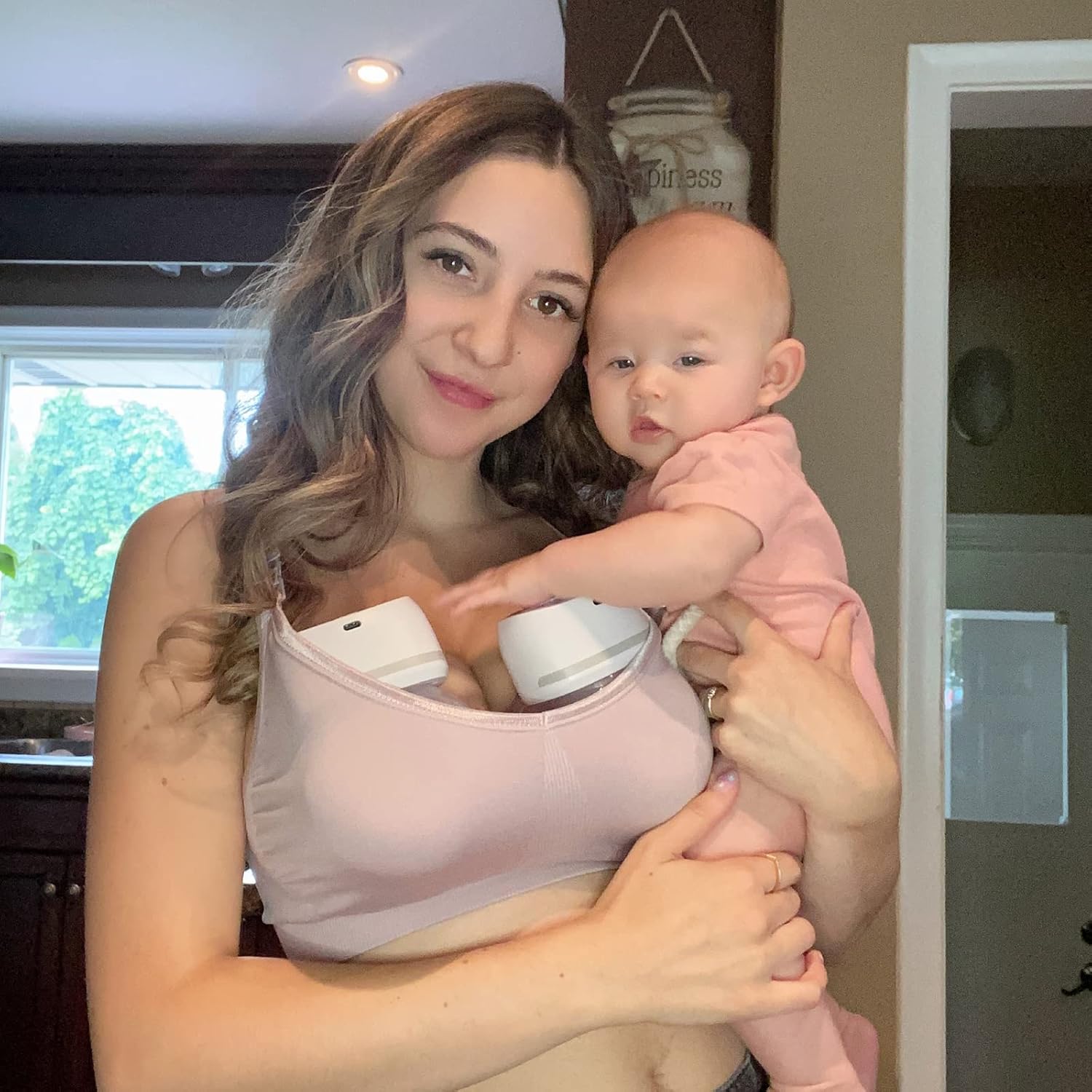 Detalle de Bellababy Breast Pump: Portable Wireless Wearable, Hands-Free Electric Pump