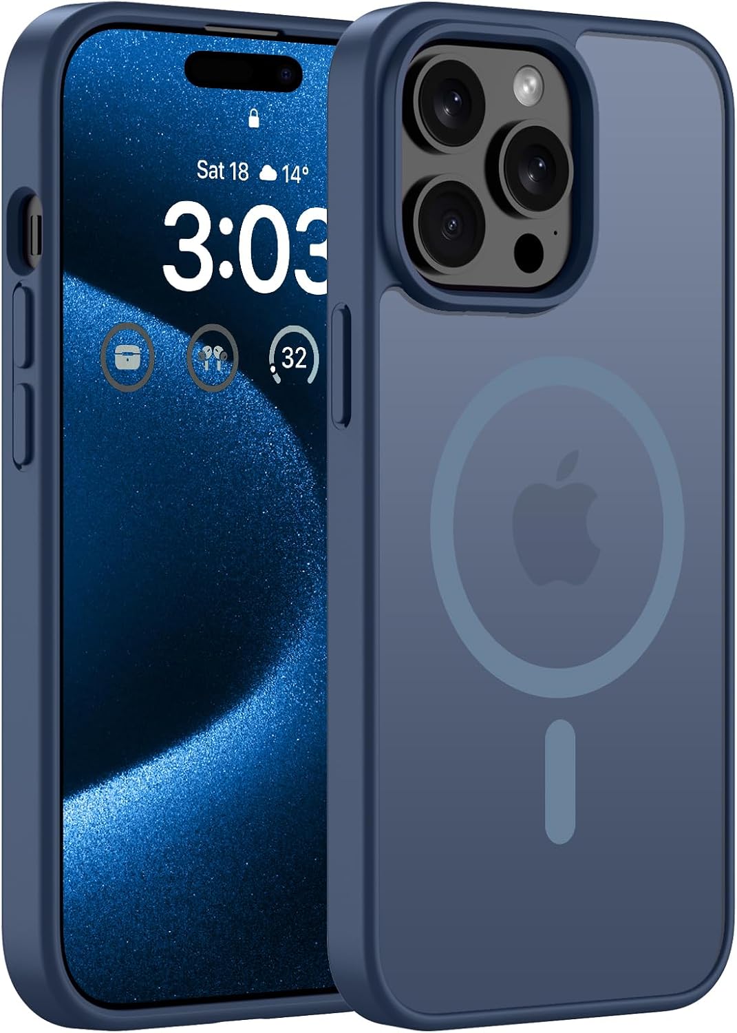 Detalle de ORDA Magnetisch Hülle iPhone 15 Pro 6,1 Zoll MagSafe