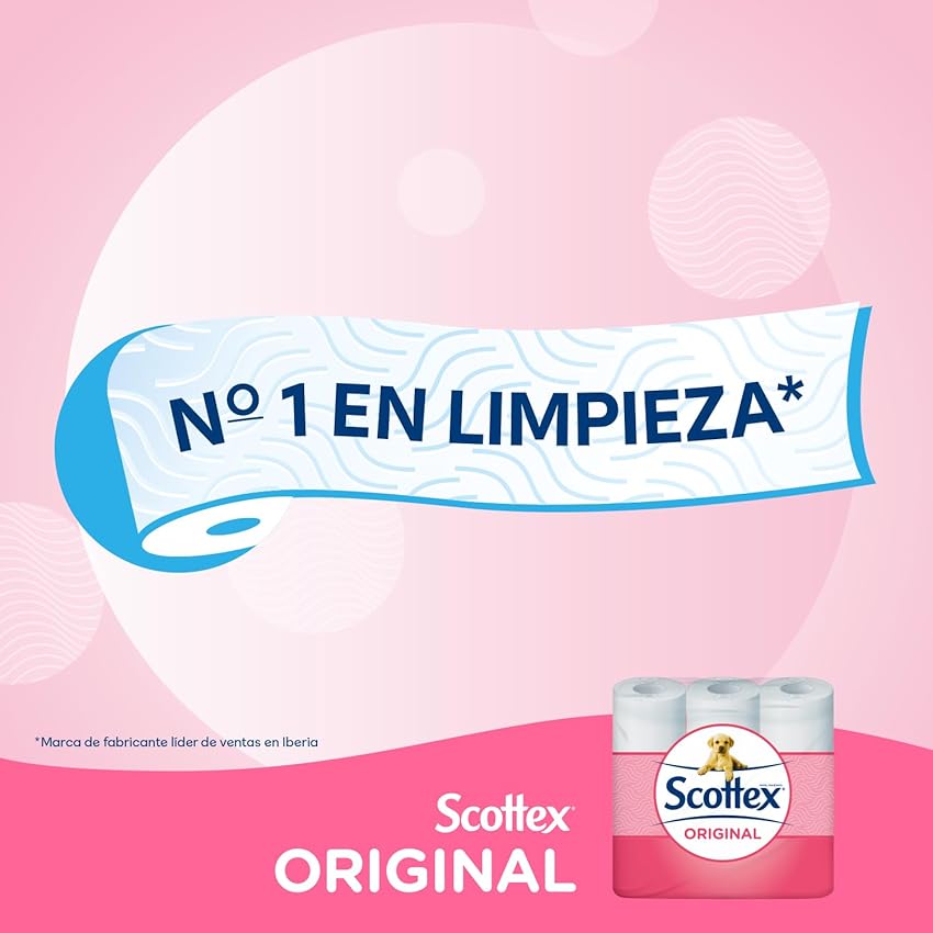 Detalle de Scottex Original Papel Higiénico: Suavidad y Resistencia 🧻