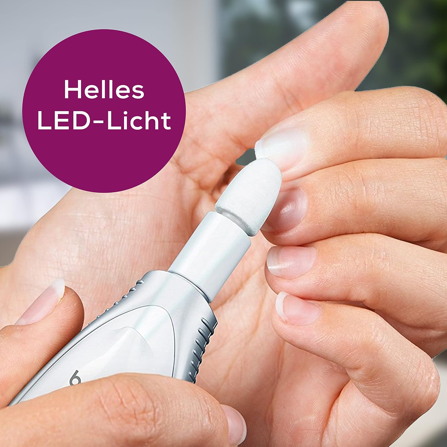 Detalle 2 de Beurer MP 41 Nagelfeile 4.600 U/min 💅