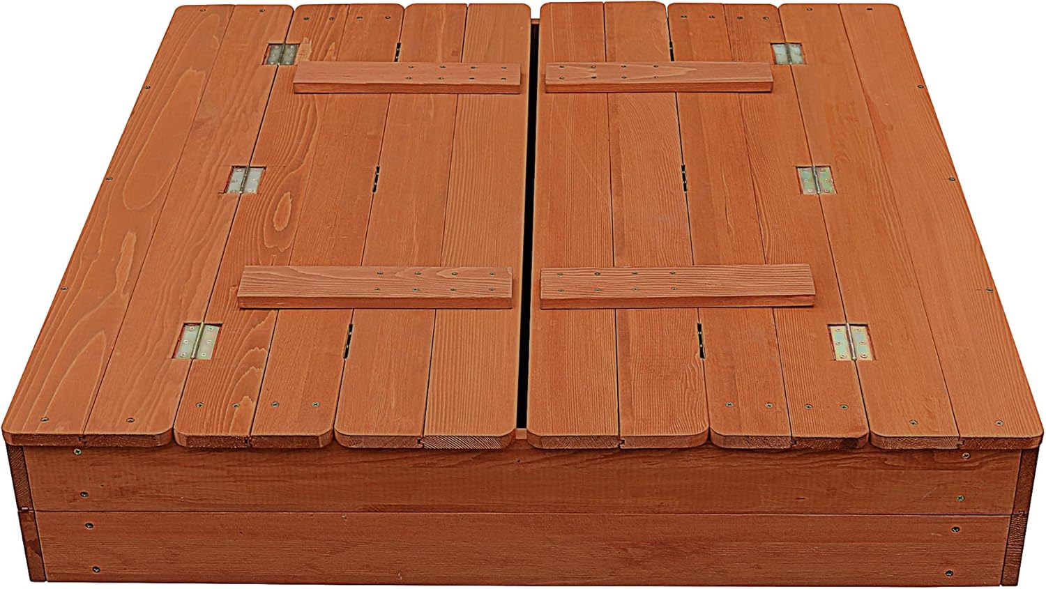 Detalle de Liberty House Toys Children's Sand Pit with Seating and Cover — Durable FSC Cedar, 215 x 1000 x 970 mm