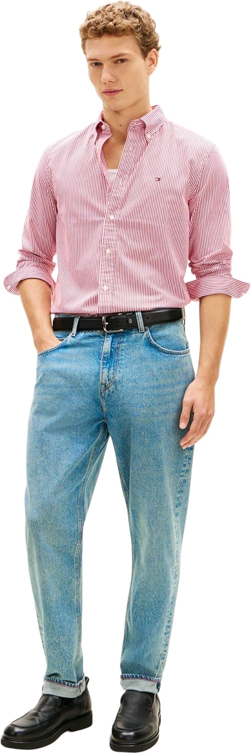 Detalle 2 de Tommy Hilfiger Core Flex Pop Camisa L/S Hombre