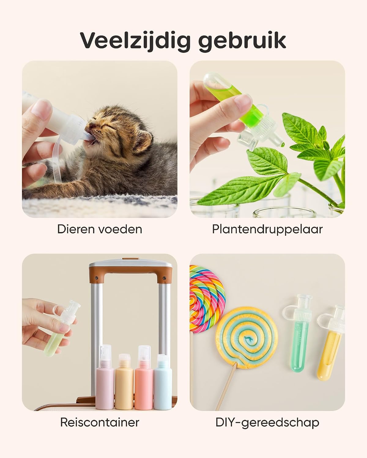 Thumbnail 6 de Nuliie CR01 Colostrum Collector Kit, 7 mL BPA-Free Silicone, Reusable