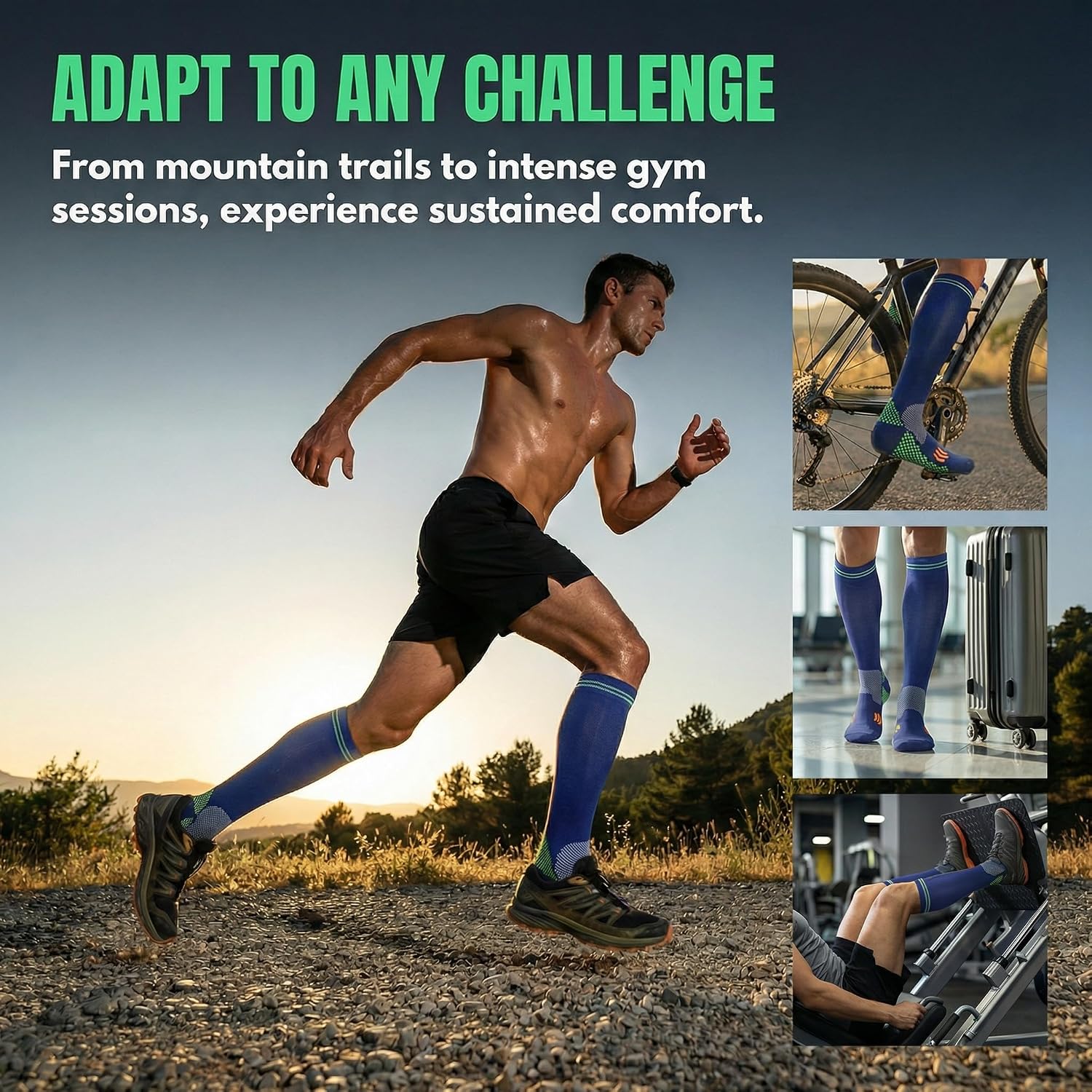 Detalle 2 de Odtmger Compression Socks 20-30 mmHg