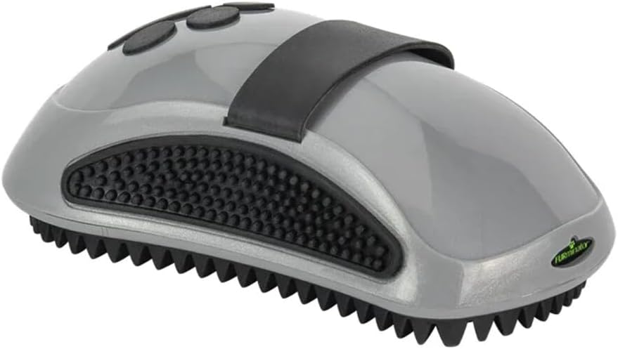 Detalle 2 de FURminator Curry Comb S for Cats and Small Dogs with Rubber Nubs
