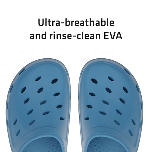 Detalle 2 de Lakeland Active Silloth Lightweight Ventilated Clogs for Men – Mid Blue, UK 9