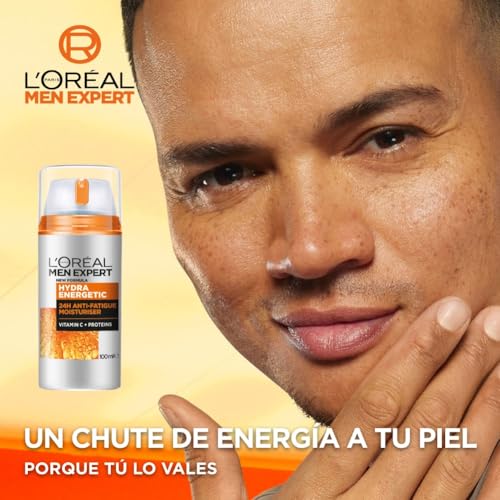 Detalle 2 de L'Oréal Men Expert Hydra Energetic Anti-Fatiga Crema Hidratante 100 ml