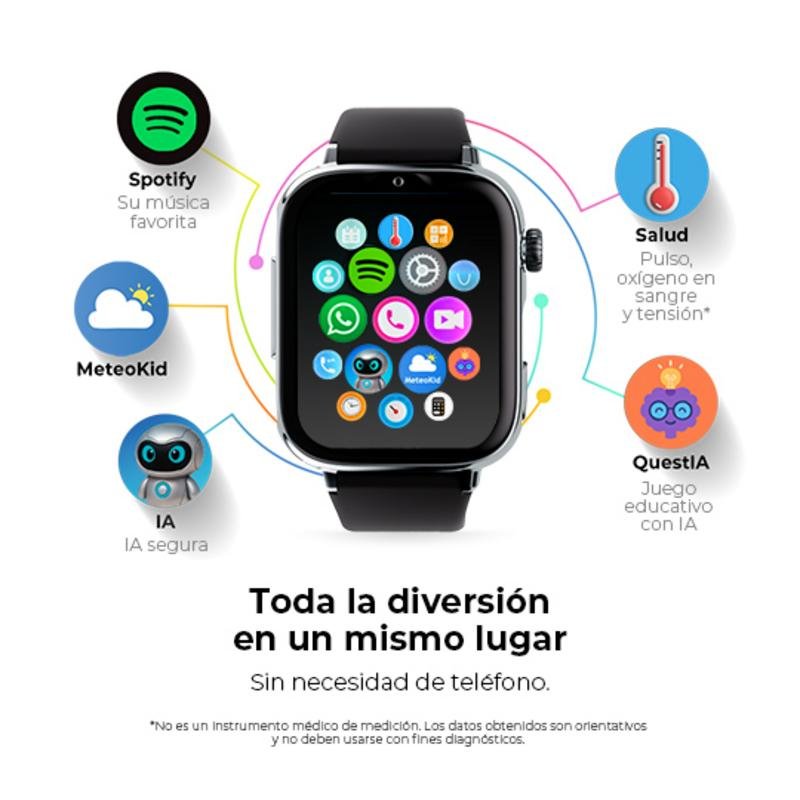 Thumbnail 1 de SaveFamily SaveWatch Plus 2 4G GPS: smartwatch infantil con SOS y pulsómetro