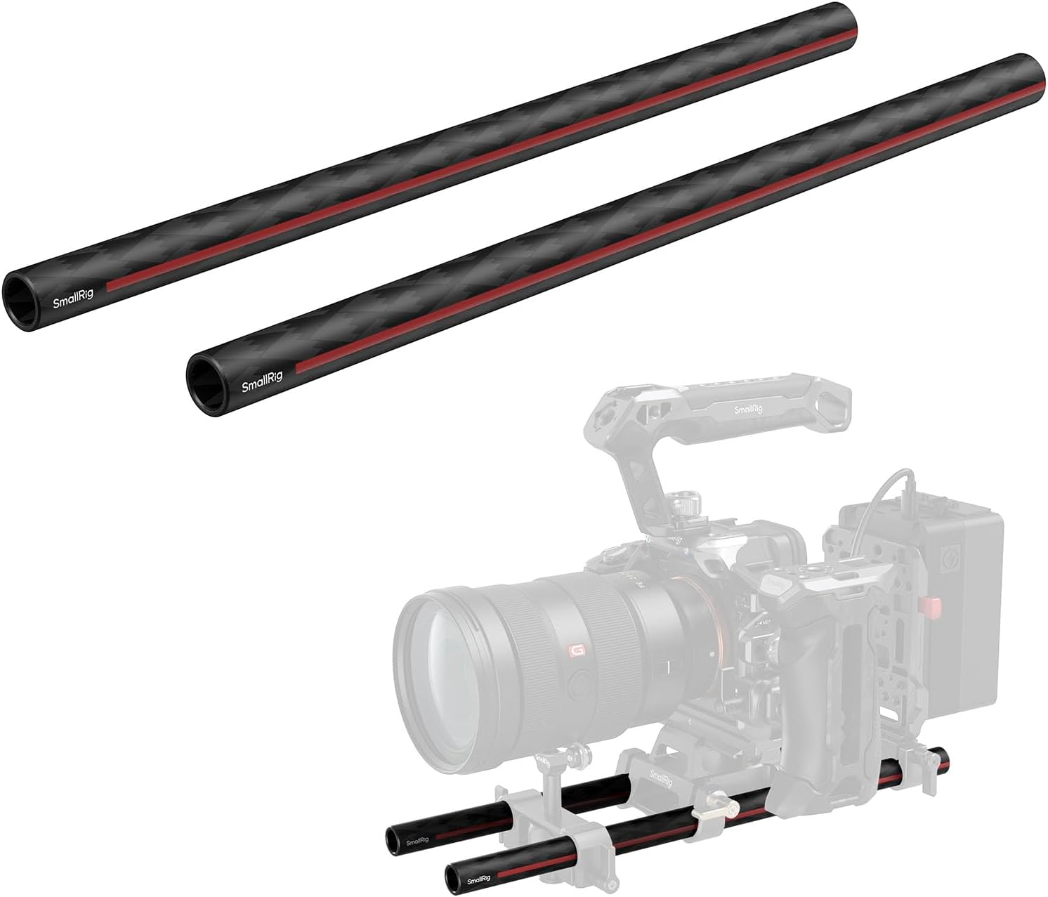 Thumbnail 6 de SMALLRIG 15-mm Carbonfaserstange 20 cm