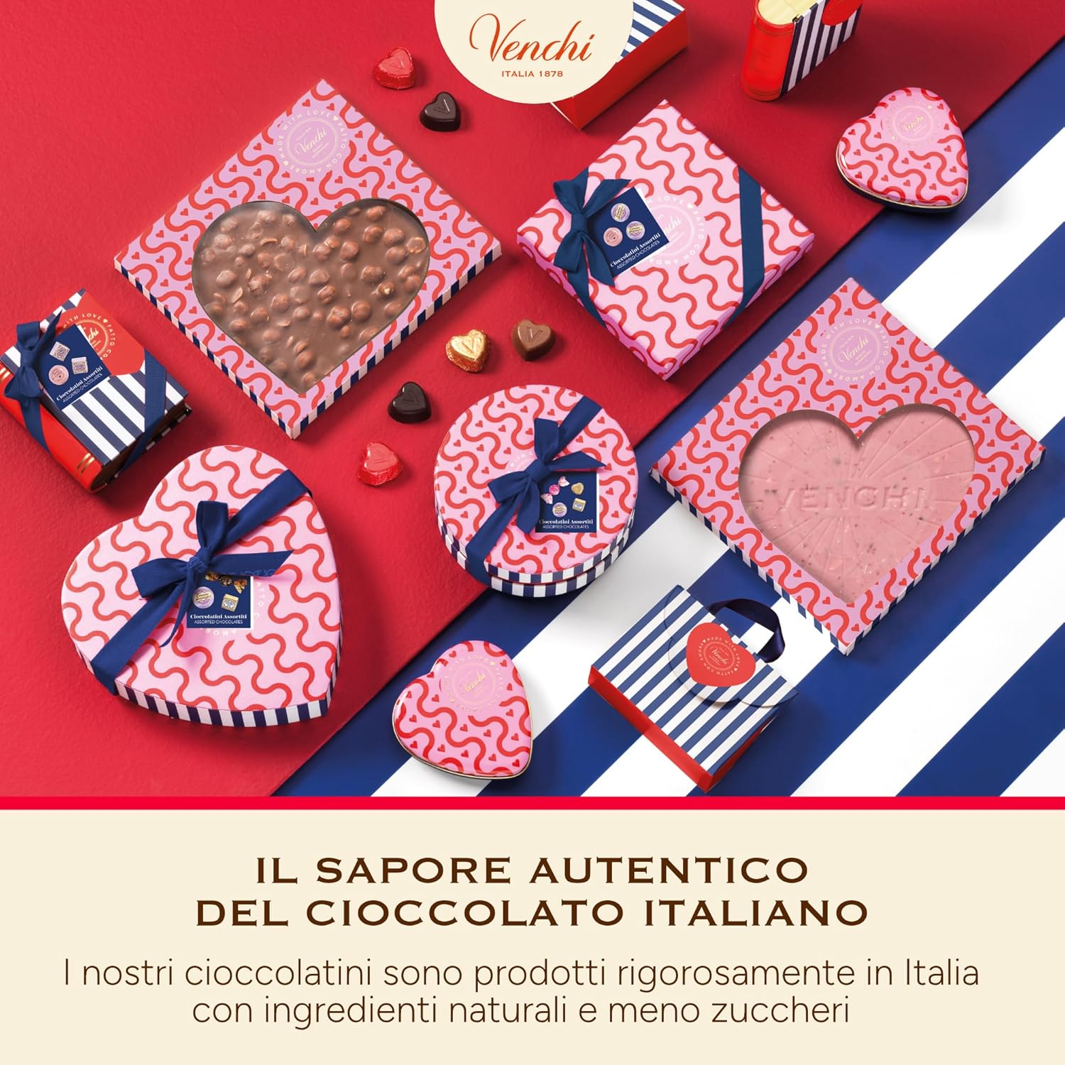 Thumbnail 6 de Venchi Cappelliera con 16 Cioccolatini Assortiti, 200 g – senza glutine e senza coloranti