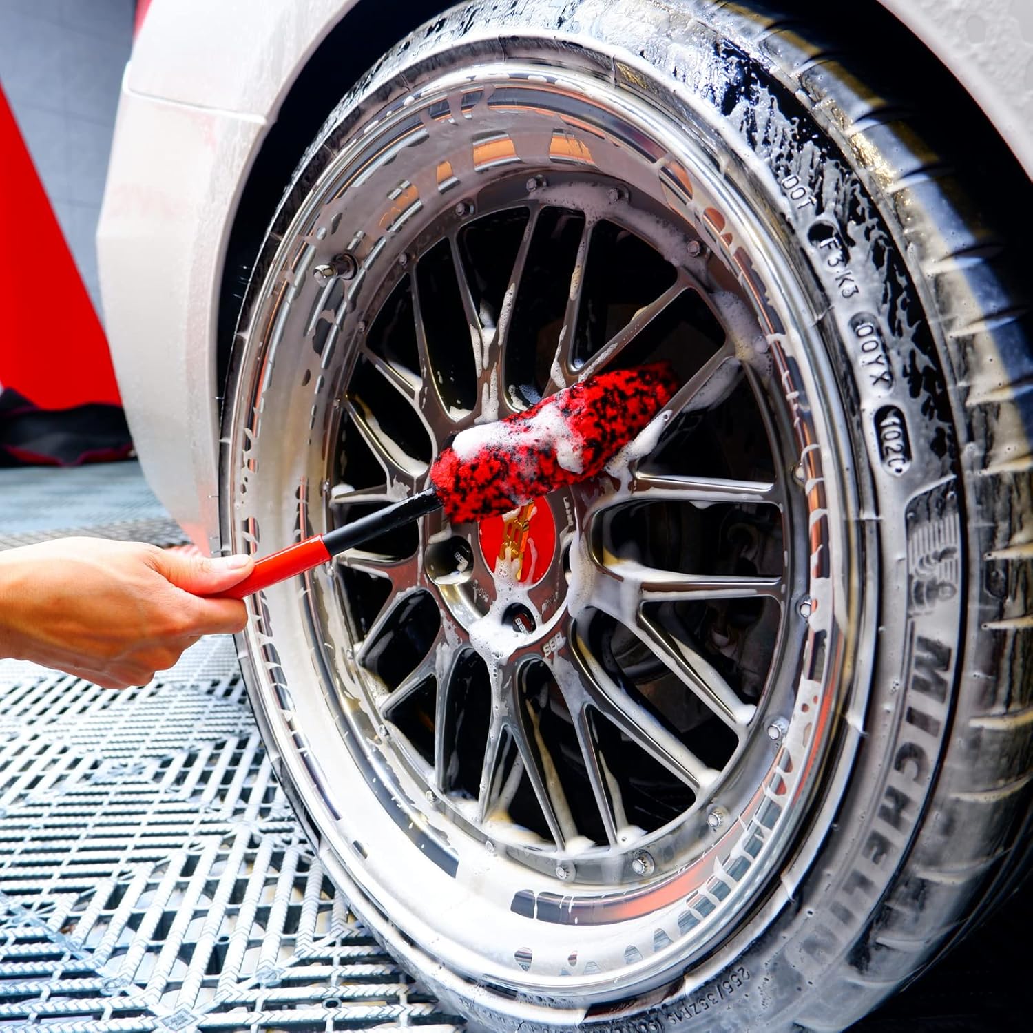 Detalle 2 de oesee Professional Wheel Brush Kit 4-Pack 🧽