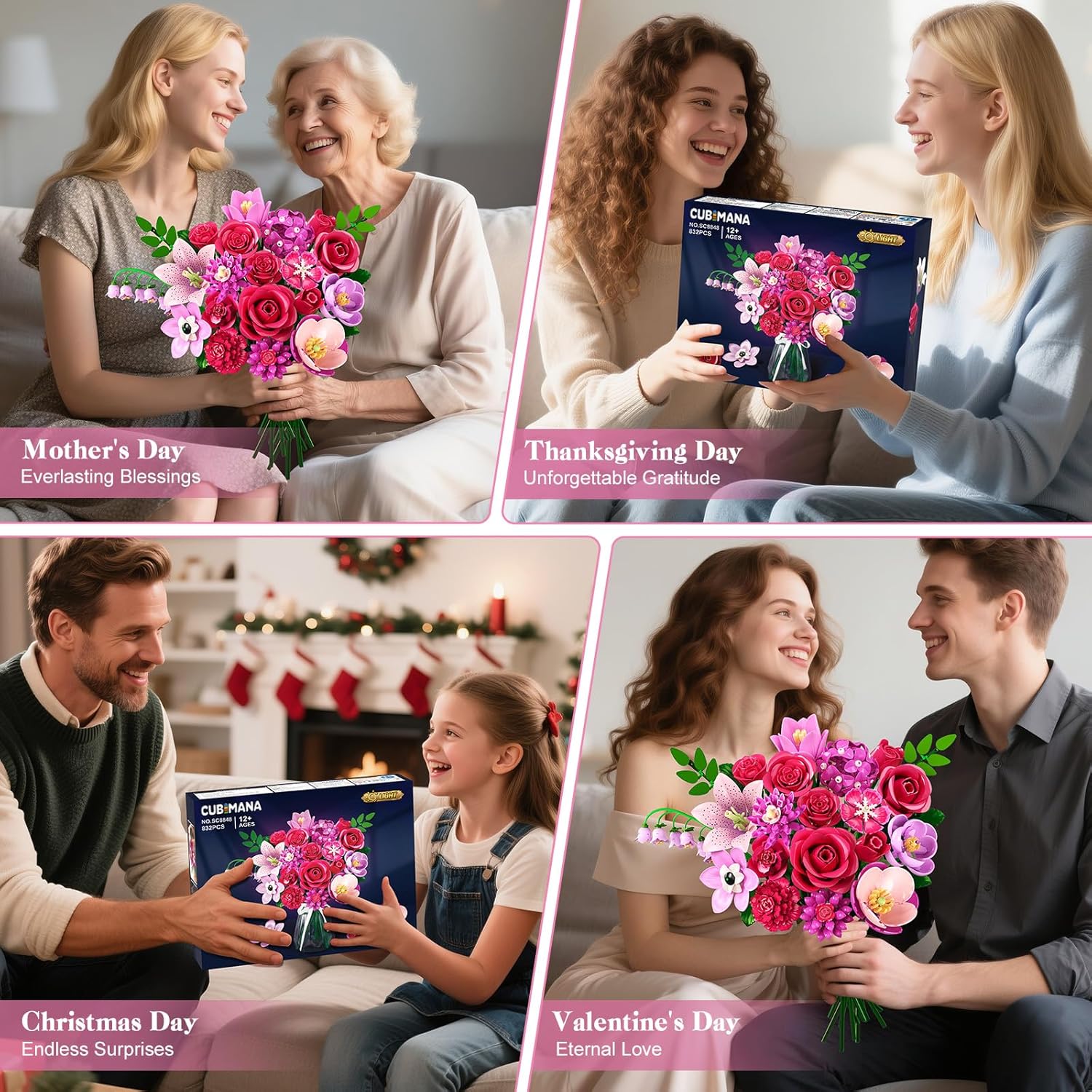 Thumbnail 6 de CUBIMANA Bouquet de Fleurs Costruzione 21 💐