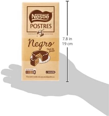 Detalle 2 de Nestlé Chocolate Negro para Fundir 20x200g 🍫