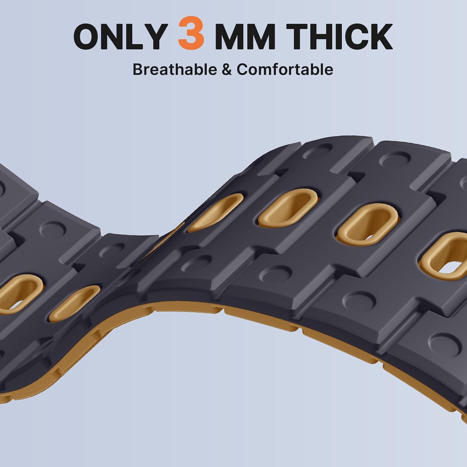 Detalle de Bandletic 20mm Magnetic Strap for Garmin and Samsung Smartwatches