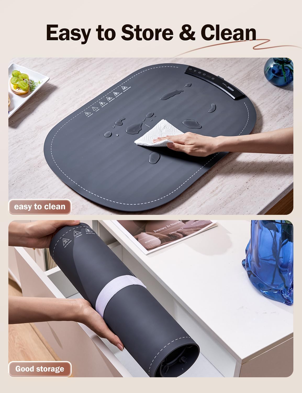 Thumbnail 5 de SINOPUREN Electric Food Warming Mat 24x16"