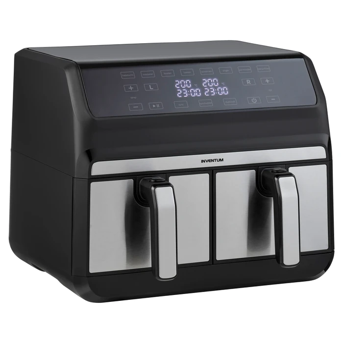 Thumbnail 7 de Inventum Heißluftfritteuse GF800HLD: Zwei Kammern mit Sync- und Duo-Cook-Funktion