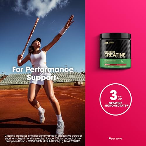 Thumbnail 4 de Optimum Nutrition Micronised Creatine Monohydrate Powder, 247.5g – finely milled, fast-absorb athletic creatine