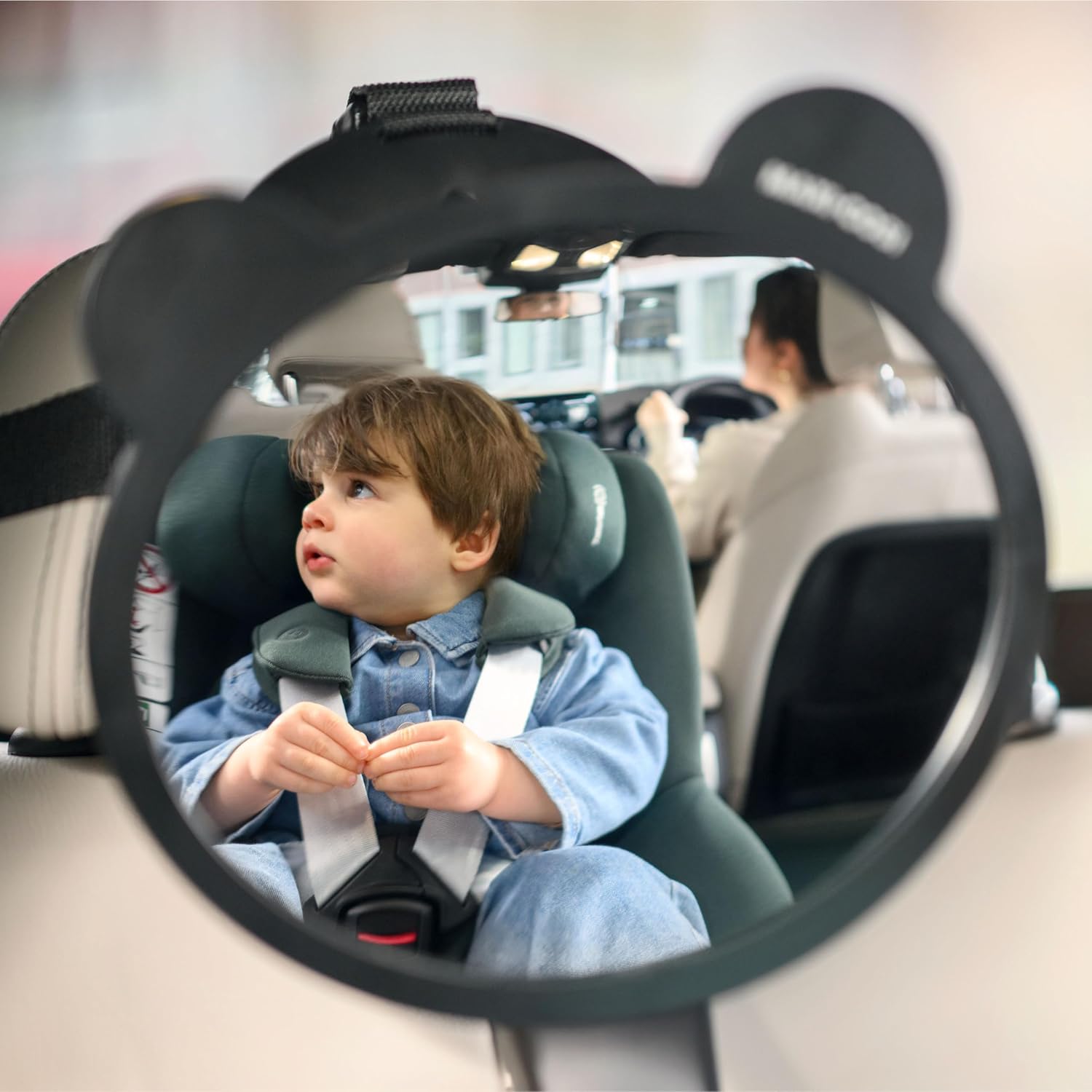 Detalle 2 de Maxi-Cosi Specchietto Retrovisore Bambini: Specchio Grandangolare per Sedile Posteriore