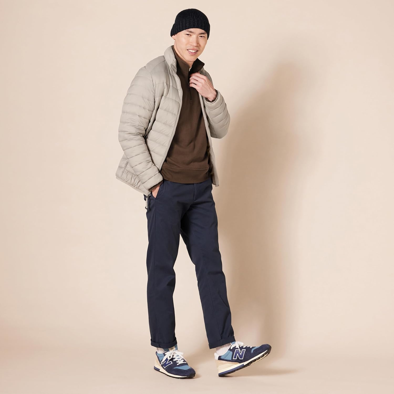 Thumbnail 3 de Amazon Essentials Men's Regular Fit Long-Sleeve Quarter-Zip Fleece Pullover