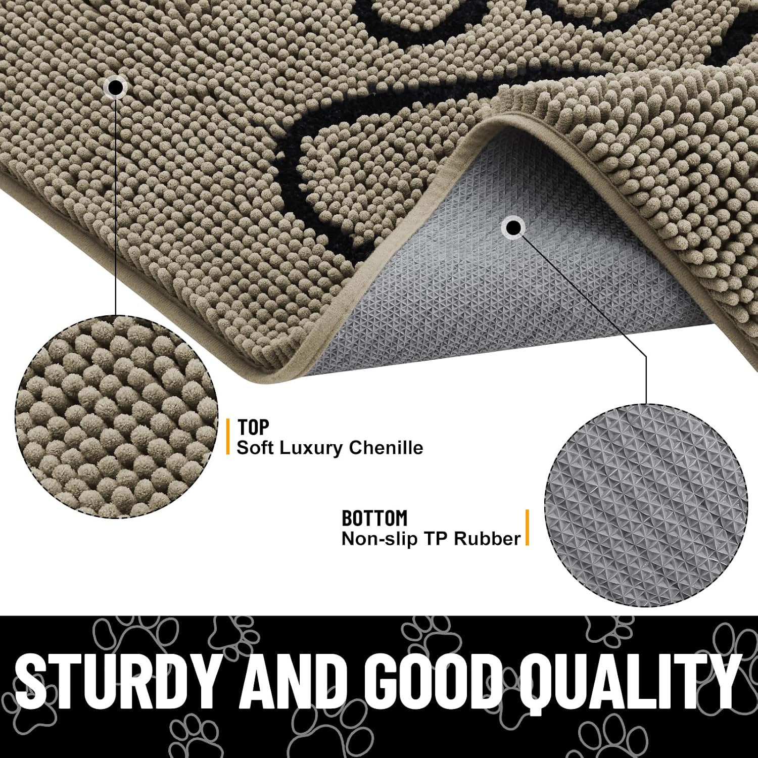 Detalle 2 de Smiry Dog Door Mat 48x30