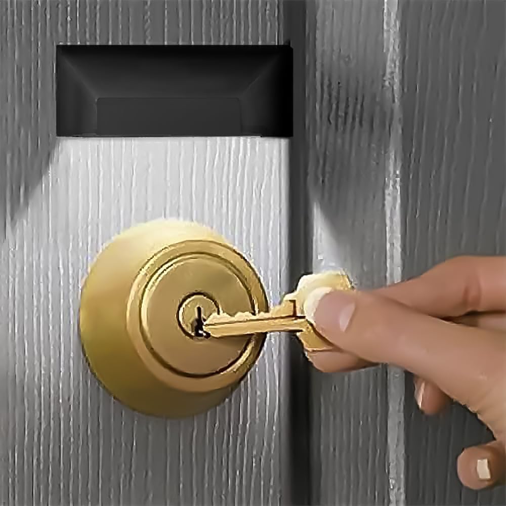 Detalle de shsyue Door Keyhole Light Infrared motion sensor 4 LED 🔦