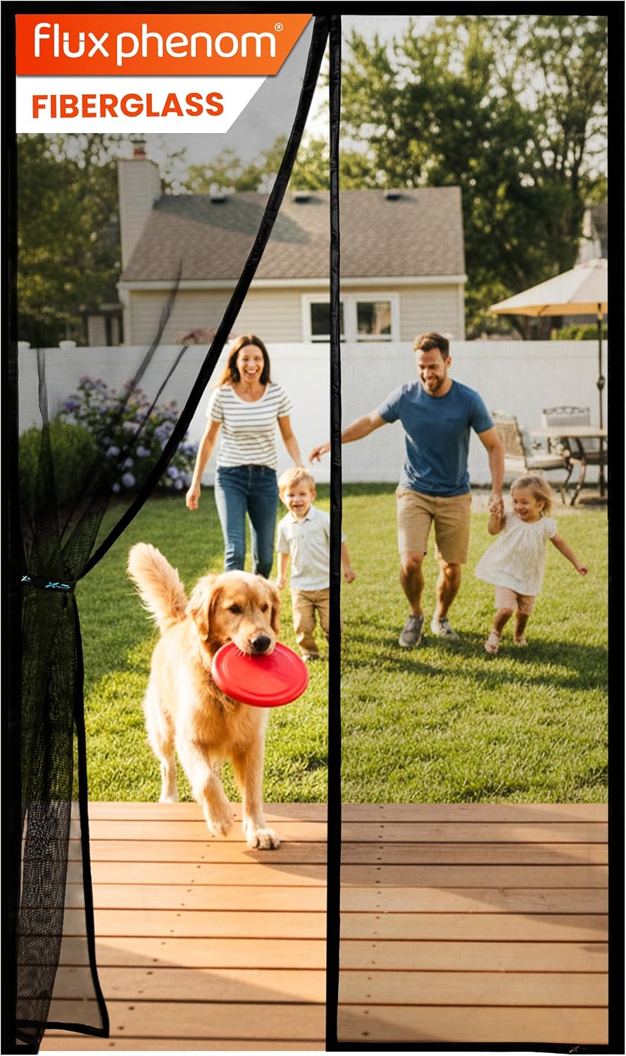 Detalle de Flux Phenom Magnetic Screen Door 38 x 82 Inch