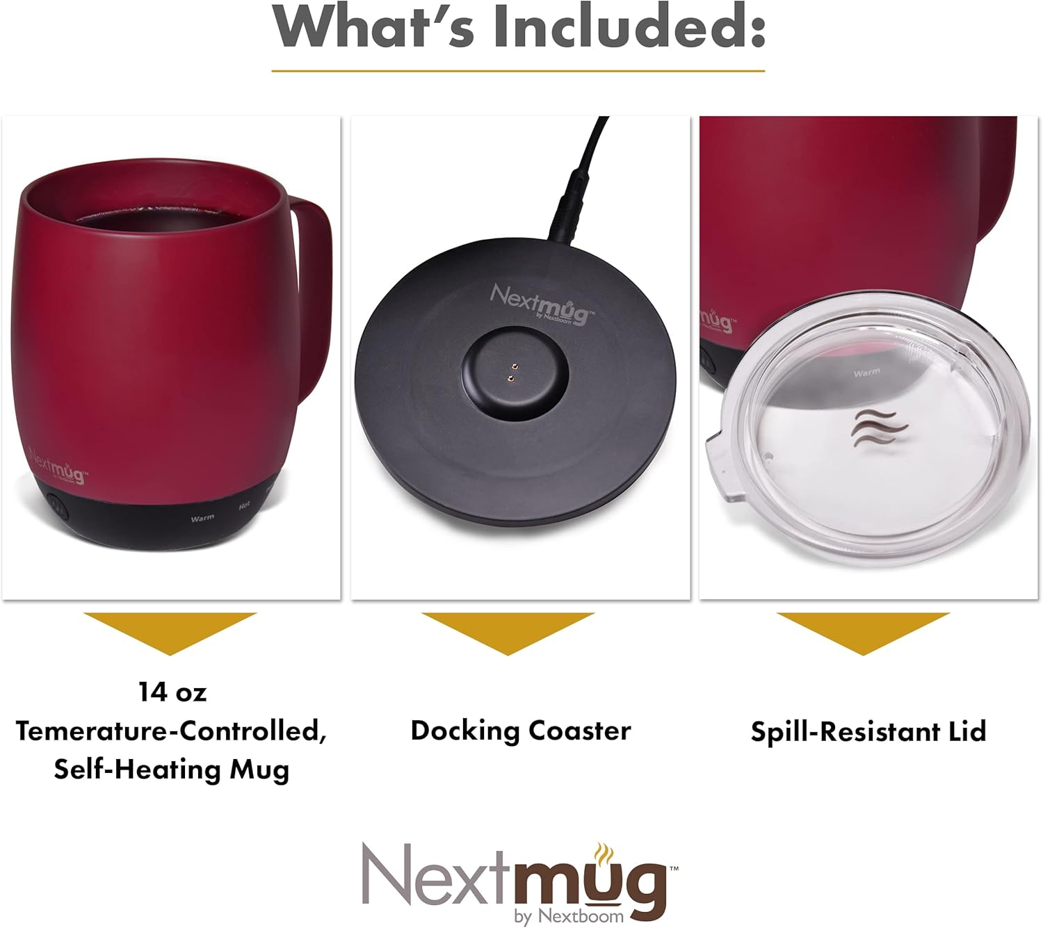 Detalle de Nextmug Self-Heating Mug 14 oz